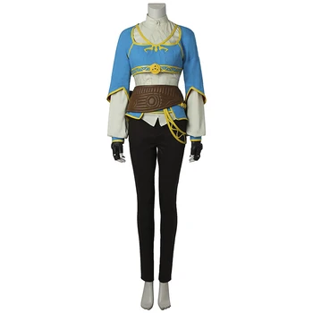 

The Legend of Zelda Breath of the Wild Cosplay Costume Outfit Game Halloween Party Carnival Women Cosplay Custom Made Adult