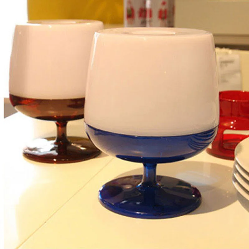 Creative Wine Glass Paper Towel Pumping Cute Living Room Plastic Tissue Box Simple Personality Toilet Roll | Дом и сад