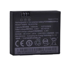 1Pcs 3.8V 1450mAh Original Mijia Rechargeable Li-i