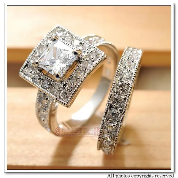 Gokadima Women Wedding  Ring  Alloy Cubic Zirconia Rings  