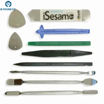 

PHONEFIX 10 In 1 Metal Spudger Case Stainless Steel Pry Opening Disassembly Tool For iPhone iPad Repair