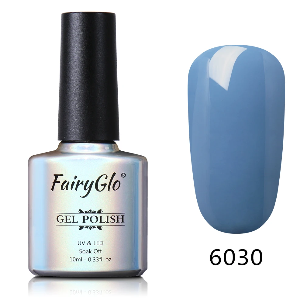 FairyGlo 10 мл один шаг Гибридный гель УФ светодиодный гель для ногтей стемпинг для украшения ногтей Гель-лак для ногтей, био-Гели Soak Off полу Perment лак 3 в 1 гвозди - Цвет: 6030
