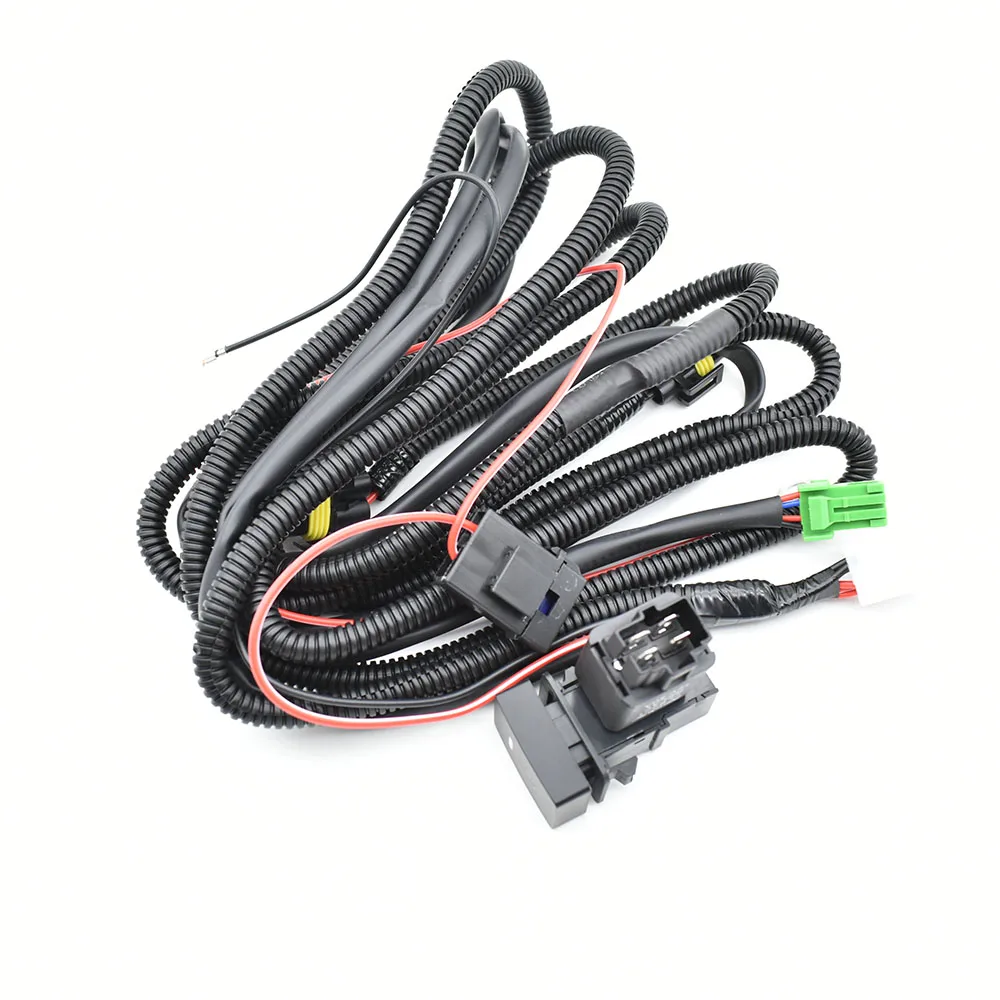 Wiring Harness Wire Sockets Switch For H11 Fog Lamp For Suzuki Sx4 Grand Vitara 2 Alto 5 Swift 3 Jimny Fj Ignis 2 Wire Aliexpress