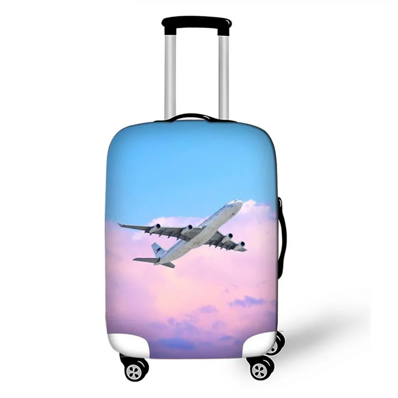 Cartoon Suitcase Case Protective Cover Animals Travel Luggage Thicken Dust Cover Accessories Suitcases Organizer 18 To 32 Inche - Цвет: 23