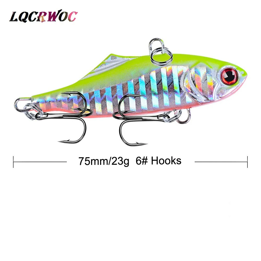 HOT NEW 7.5CM 23G Vib bait fishing lures hard vibrating light swing jigging lure eyes for crankbaits japan fishing tackle pesca HOT NEW 7.5CM 23G Vib bait fishing lures hard vibrating light swing jigging lure eyes for crankbaits japan fishing tackle pesca