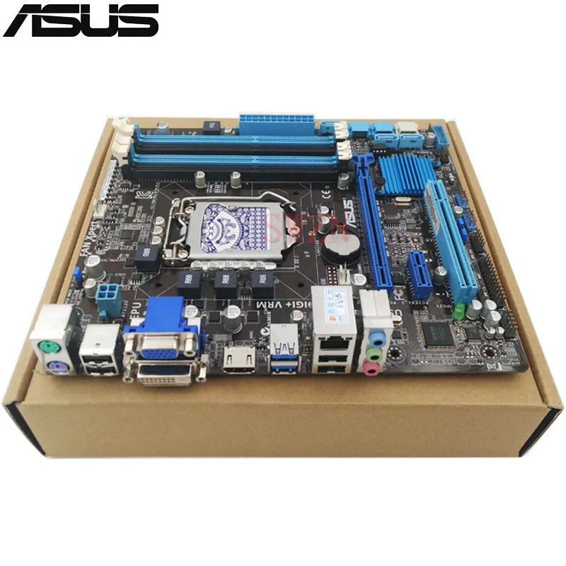 

original Used Desktop motherboard For ASUS B75M-PLUS B75 LGA 1155 support I3 I5 I7 cpu maximum 32G DDR3 SATA3 USB3.0 Micro ATX