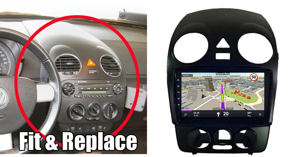 For Volkswagen vw Beetle 2003~2010-b