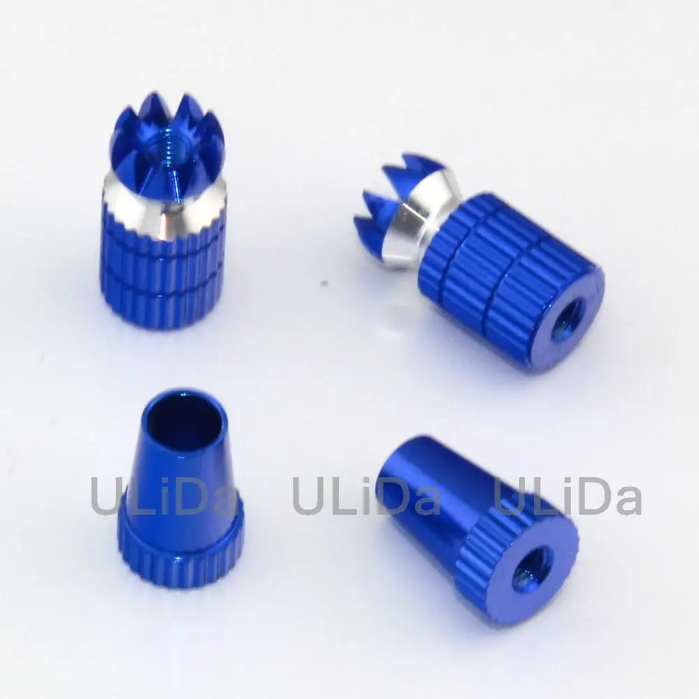

M3 Metal Transmitter Stick Anti-slipping Cap for FUTABA DX6i DX8 Spektrum BLUE