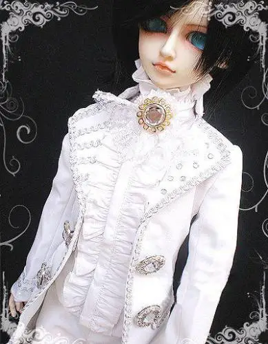 [Wamami] 510# белый костюм Дианы Принс/наряд 1/4 MSD BJD мальчик Dollfie