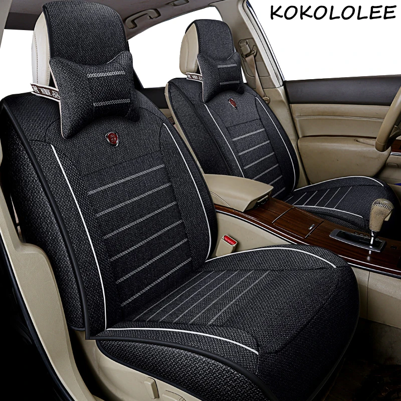 kokololee Universal flax Car Seat covers for Acura all models RDX ZDX