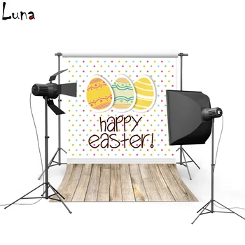 

MEHOFOTO Happy Easter Vinyl Photography Background For Newborn New Fabric Polyester Backdrop For photo studio Props 008