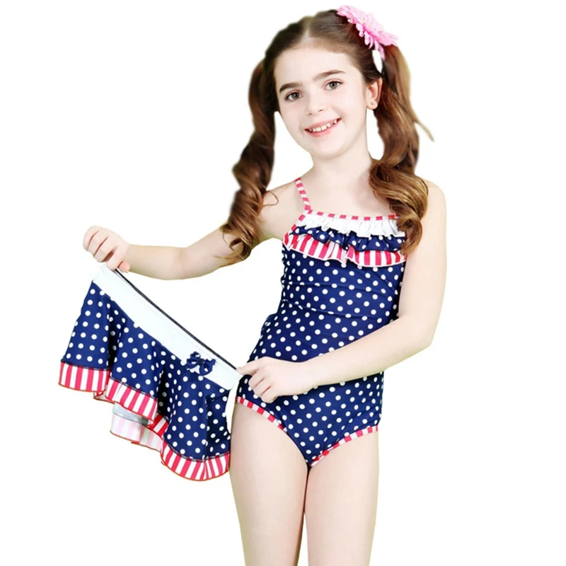 Купальник из двух частей летняя одежда для купания для девочек, детские мягкие треугольные без рукавов плавание детский купальный костюм с юбкой пляжная одежда