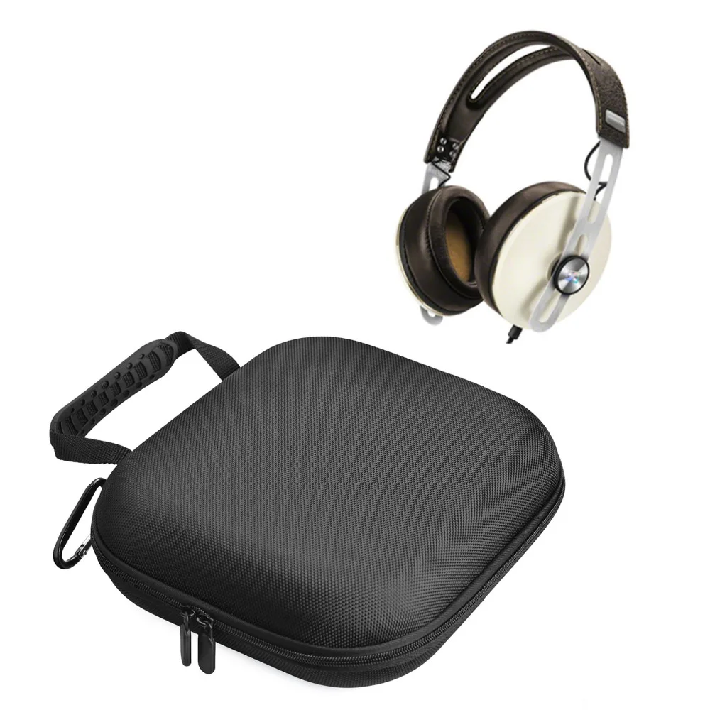 Newest Carrying PU EVA Hard Case Box Bag Pouch Groups Case for Sennheiser Momentum 2 0 Over Ear On Ear Headphone Headsets