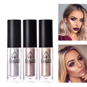 Новое поступление Макияж золото жидкий хайлайтер косметический контура лица отбеливатель Glow блестящая жидкая Хайлайтер для макияжа комплект - изображение