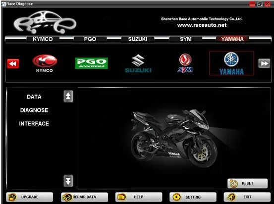 

Wholesale For Honda,SYM,KYMCO,for YAMAHA,SUZUKI,HTF,PGO series 7 brands motorcycle scanner motorbike diagnostic repair scan tool