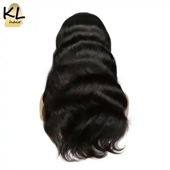 250% Density Body Wave Lace Front Human Hair Wigs For Black Women Natural Color Brazilian Remy Hair Wig With Baby Hair KL Hair