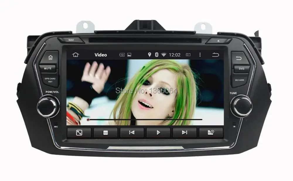 Flash Deal Quad Core 1024*600 HD Android 5.1.1 Car DVD GPS For SUZUKI CIAZ 2015 with Stereo Radio Head unit WIFI 4G DVR 1.6Ghz CPU/16G Nand 6