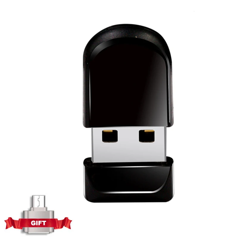 Мини Usb флешка 4 ГБ 8 16 32 64 Гб флеш накопитель Бесплатный Otg адаптер для телефона