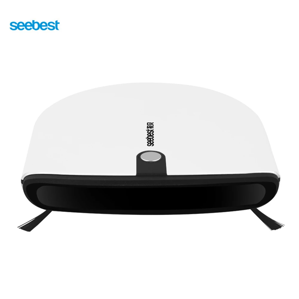 Миниатюрный робот пылесос Seebest сверхтонкий умный с 2 боковыми щетками Seebest|robot vacuum