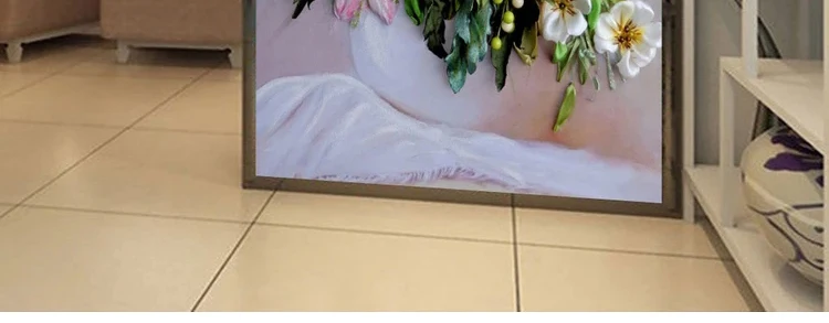 papel de parede mural de decoração personalizada estilo europeu vaso floral pintura óleo sala de estar corredor fundo