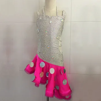 

Customized Children's Latin Competition Dress Adult Latin Dance Dress Latin Dance Dress