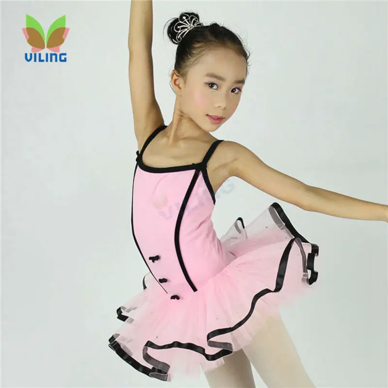 Buy pink tulle kids Dancewear child dancing wear girls