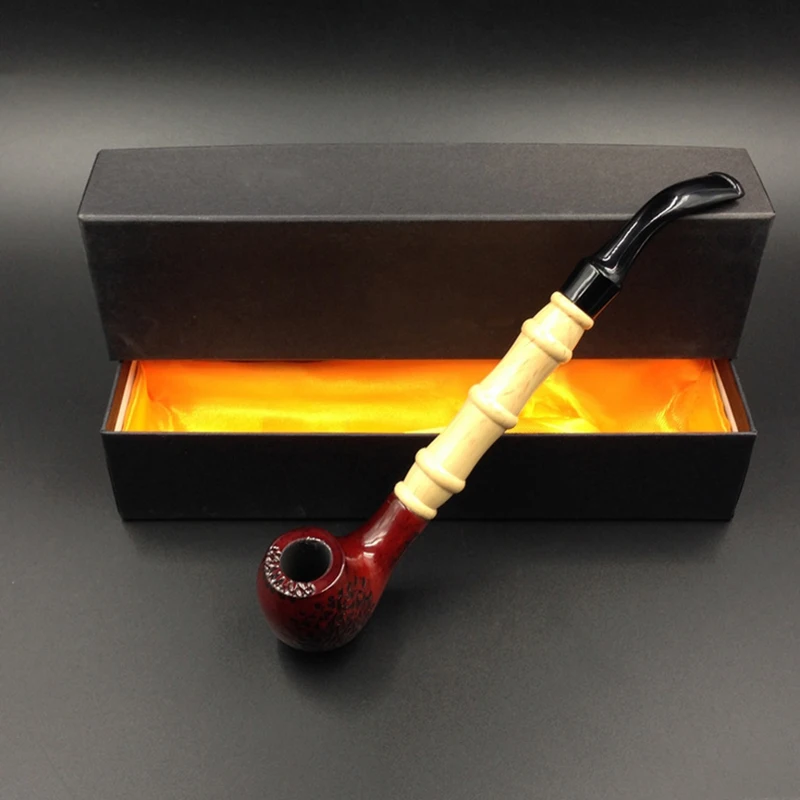 carving wood pipe chimney