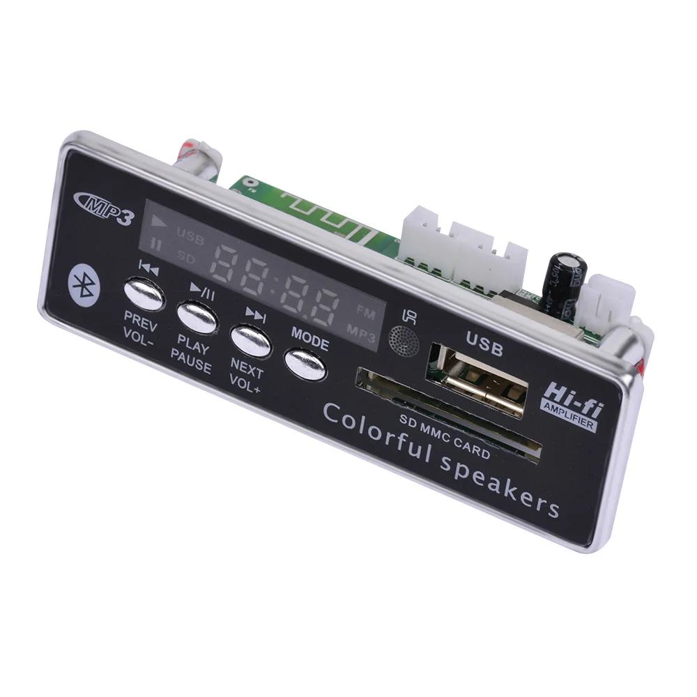 AIYIMA Bluetooth MP3 decodificador Junta AUX USB música decodificación con FM DIY para amplificadores de Audio de Teatro en Casa