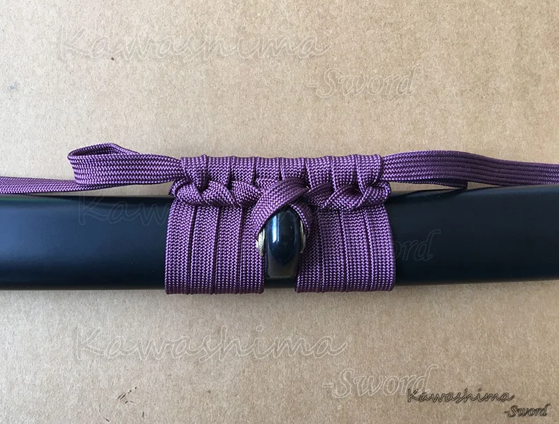 Фирменная Новинка Sageo высокое качество шерсть материал веревка шнур для обмотки для японские Самурайские мячи-светло-фиолетовый