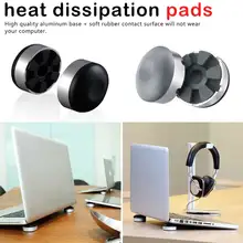 Портативная охлаждающая подставка кулер для ноутбука Подставка против скольжения охлаждающая подставка для ноутбука