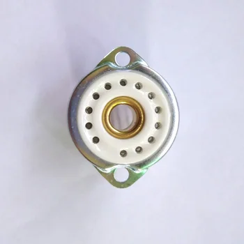 

Ceramic 13-pin Electronic Tube Holder GZC13-F Suitable for QS30-1 SZ-8 YS30-3 Glow Tube Fluorescent Tube