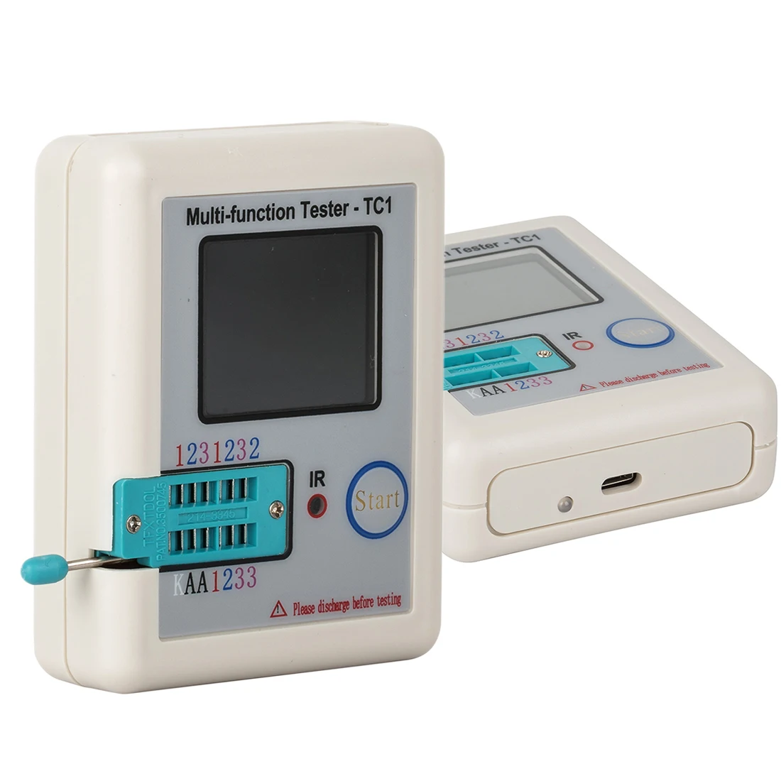 

New 3.5inch Colorful Display Multifunctional TFT Backlight Transistor Tester High Quality