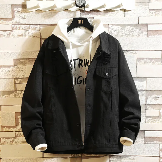 Wholesale Denim Jacket Men Spring Fashion Casual Korean Style Jackets