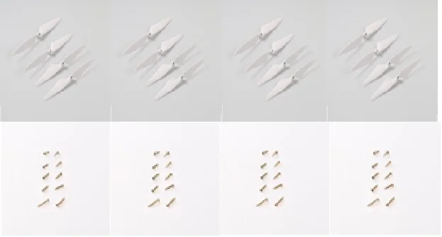 H502S-05 Crash Pack (4 sets Propellers +4 sets Screw set 