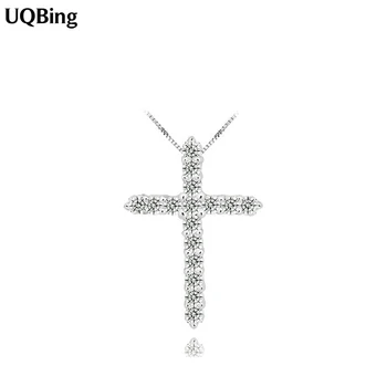 

Free Shipping Women Plata 925 Sterling Silver Pendants Jewelry Cross Pendant Colgante Pingente de plata