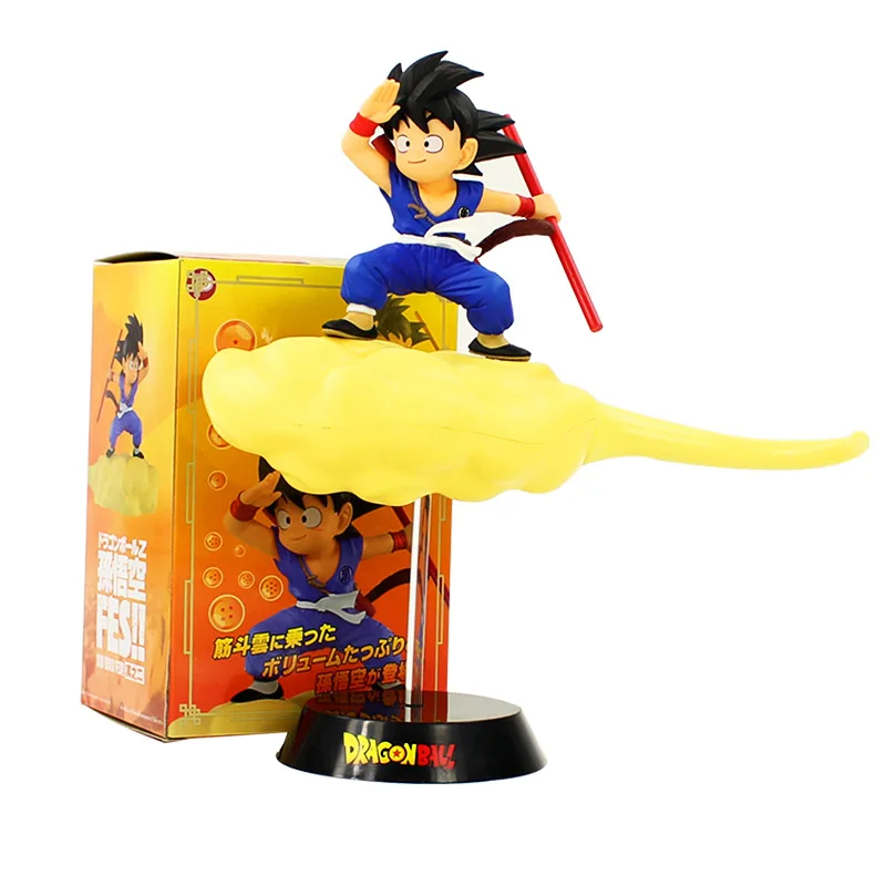 

25cm Dragon Ball Z Son Goku Somersault Cloud Doll Model Figurine Action Figure for Kid Anime Collection