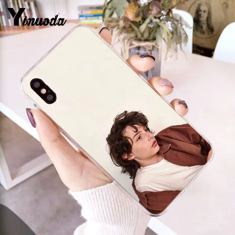 Yinuoda tv Finn Wolfhard Stranger Things TPU Мягкий силиконовый чехол для телефона для iPhone 8 7 6 6S Plus X XS MAX 5 5S SE XR 10 - Цвет: A5