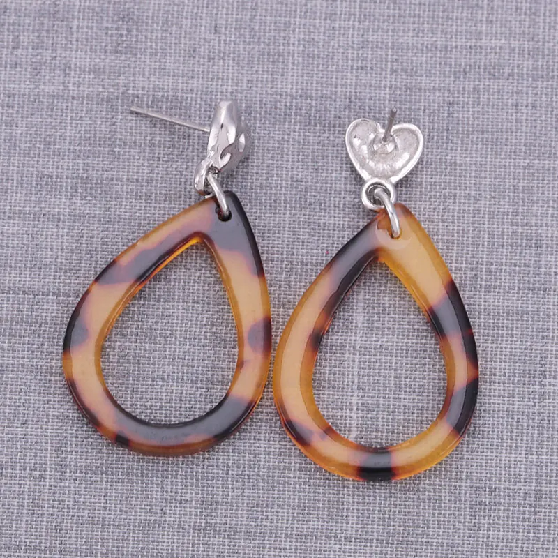 Sehuoran Big Resin Drop Wedding Oorbellen Long Boho Earrings For Women Statement Earrings Fashion Jewelry Wholesale  (6)