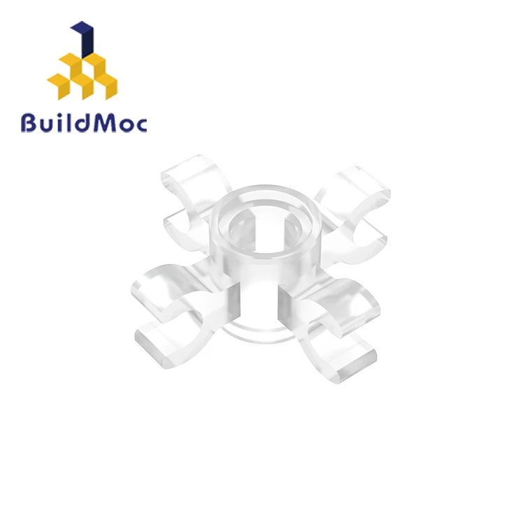 

BuildMOC 15646-90202 Technic Pin Connector Round with 4 Clips For Building Blocks Parts DIY story Educational Creative gift Toys