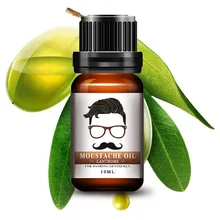 100 Natural Men Beard Oil for Styling Beeswax Moisturizing Smoothing Gentlemen Beard Care Conditioner 10ml