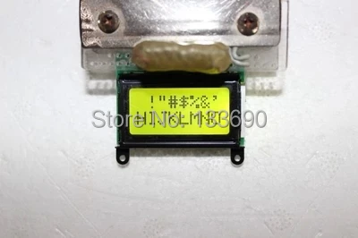 

1pcs 8x2 STN yellow green character 0802 lcd module HD44780 or SPLC780 Controller