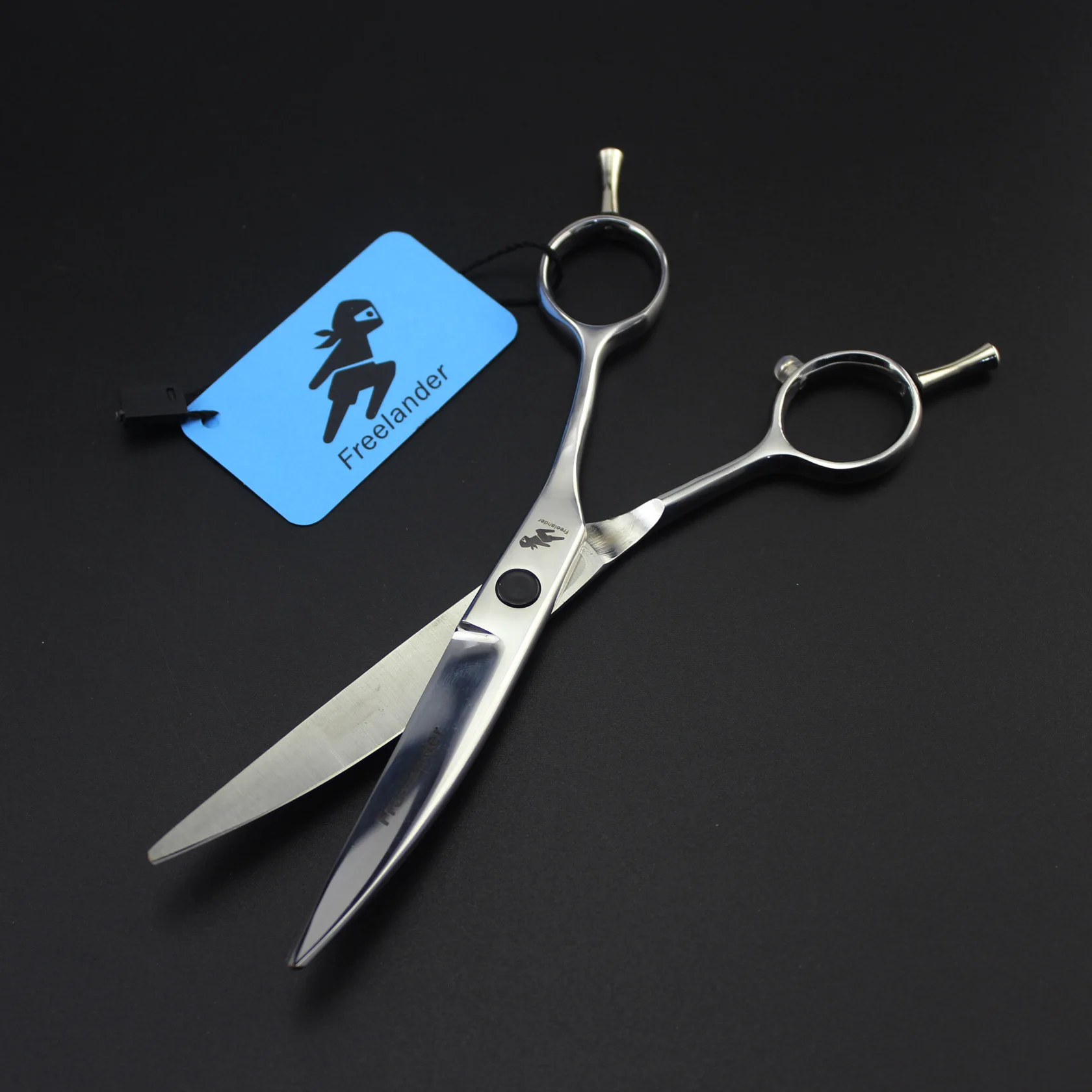 6inch Japan 440c Professional High Quality Hairdressing Willow Curved