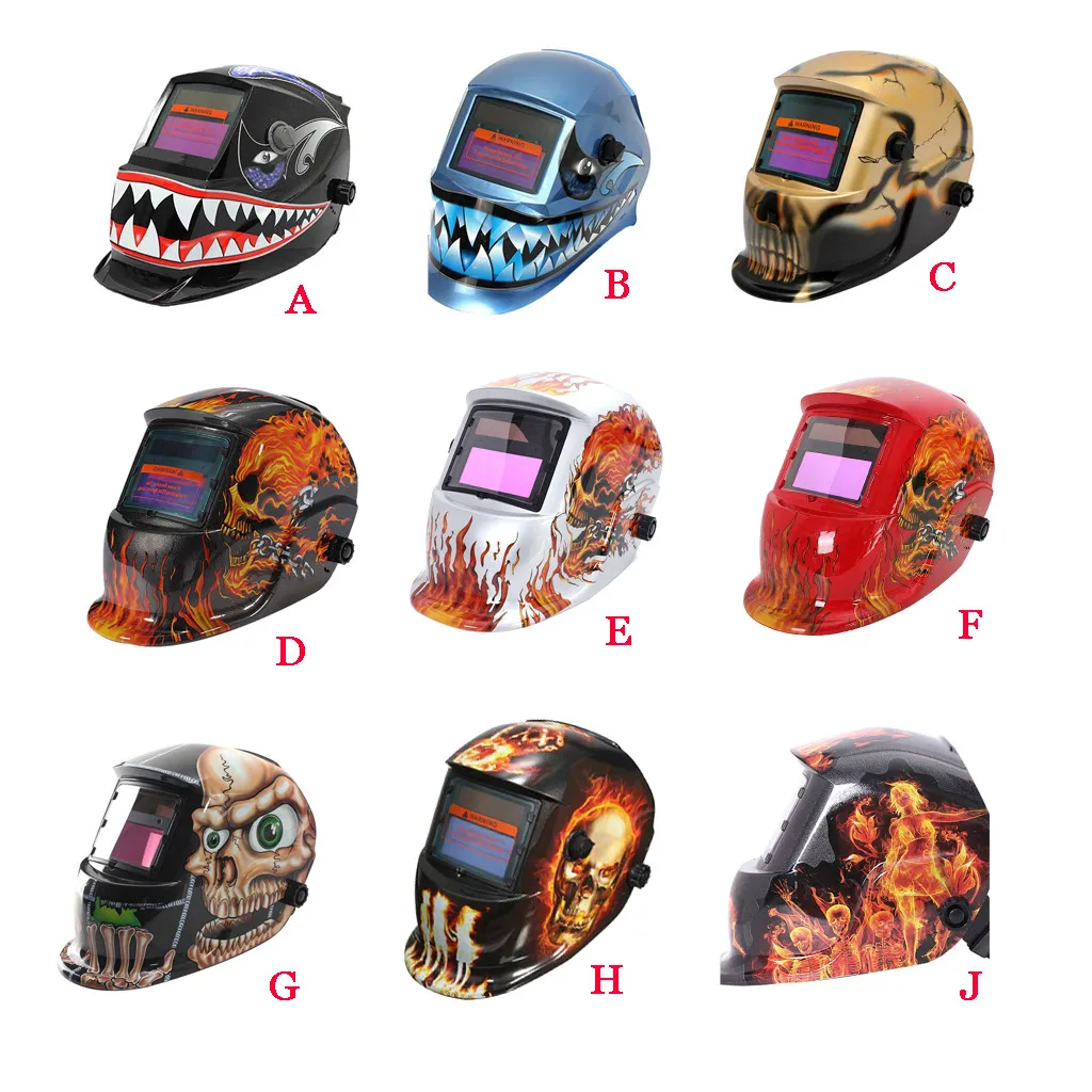 

New Pro Solar Auto Darkening Welding Helmet Mask Grinding Welder Protective Gear Fully Automatic Power On Off
