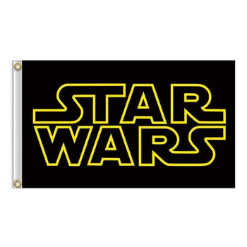 

3x5 FT Classic Star Wars Flag High Quality Large Flag Home Decor Polyester Flying Banner 90cmx150cm