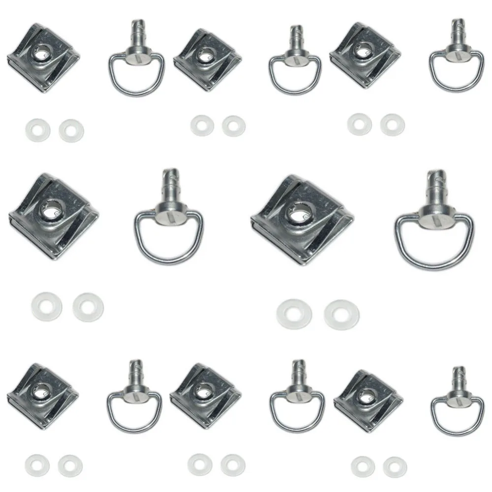 14MMMotorcycleQuickReleaseDringTurnRaceFairingFenderClipFastenerScrewsForHonda