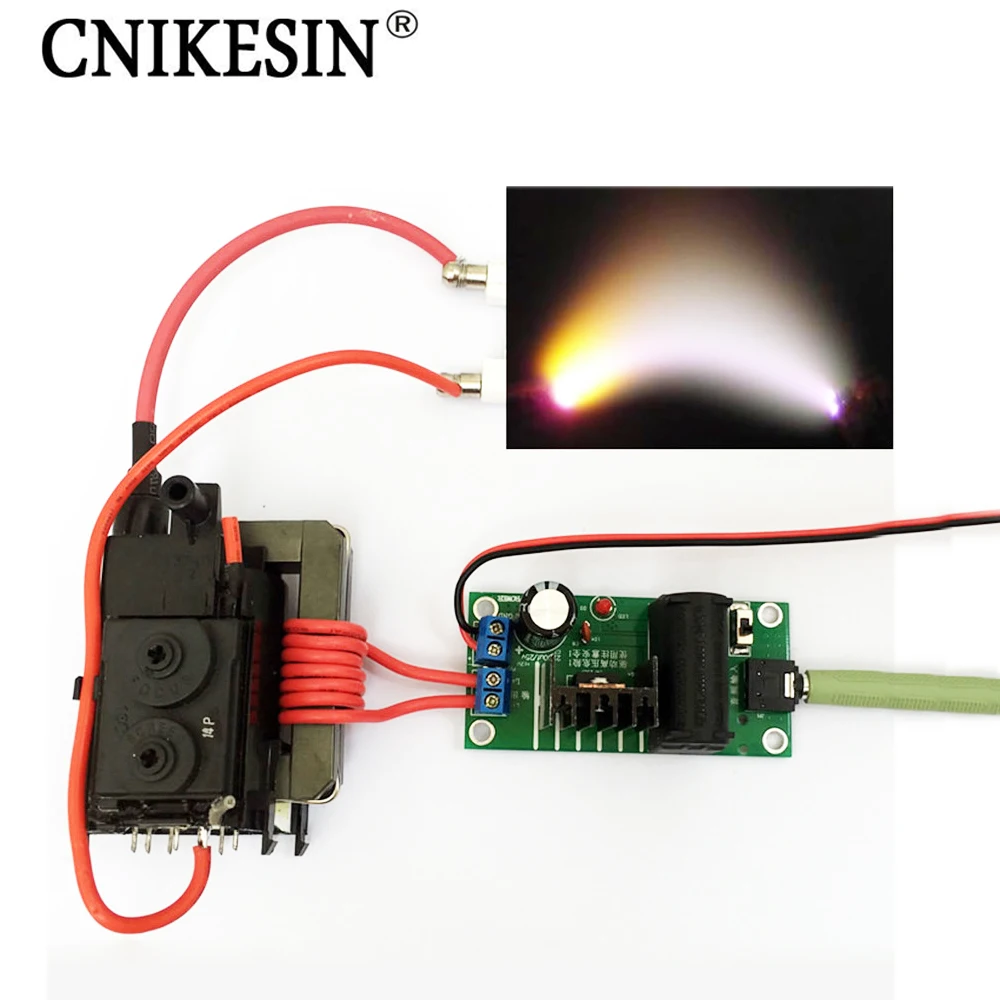 

CNIKESIN diy Booster high voltage generator plasma music arc speaker speaker ZVS Tesla coil kit module