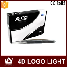 Tcart For Chevrolet 4D Car Emblem light lamp 4D led Rear Badge Sticker light 17*5.5cm LED light 4D logo light Emblems led