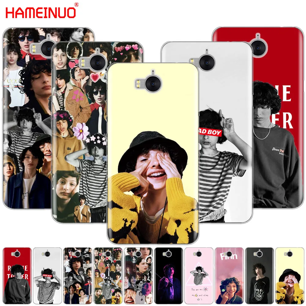 

HAMEINUO Finn Wolfhard Stranger Things cell phone Cover Case for huawei honor 3C 4X 4C 5C 5X 6 7 Y3 Y6 Y5 2 II Y560 2017