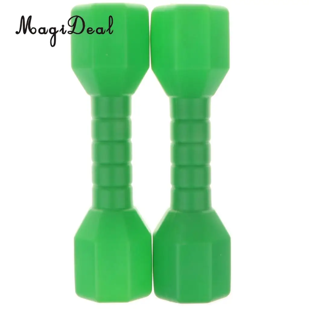 1 Pair Plastic Children Outdoor Sports Lightweight Dumbbell Outdoor Fitness Exercise Kids Kindergarten Toy