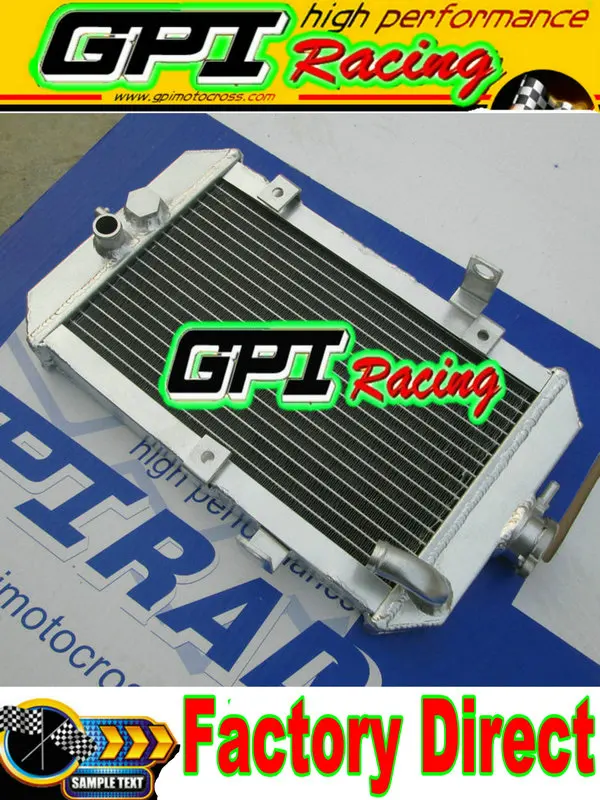 Алюминиевый гоночный радиатор GPI для Yamaha 660R/Raptor 660 YFM660R 2000-2005 2003 2004 2001 2002 ATV HIGH-PER. |